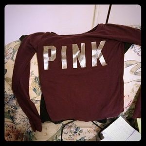 Thermal burgandy victoria secret